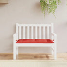 Tuinbankkussen van oxford stof voor een frisse uitstraling en oorspronkelijke vorm - Rood / 1 - Stoelkussens