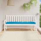 Tuinbankkussen van oxford stof voor een frisse uitstraling - lichtblauw / 180 x 50 x 7 cm / 1 - Stoelkussens