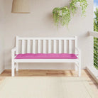 Tuinbankkussen van oxford stof voor een frisse uitstraling - Roze / 150 x 50 x 7 cm / 1 - Stoelkussens