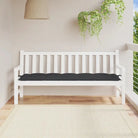 Tuinbankkussen van oxford stof voor een frisse uitstraling - Zwart / 180 x 50 x 7 cm / 1 - Stoelkussens