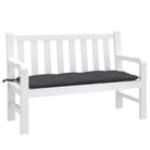 Tuinbankkussen voor frisse uitstraling en behoud van oorspronkelijke vorm - antraciet mix / 120 x 50 x 7 cm / 1