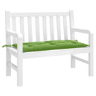 Tuinbankkussen voor frisse uitstraling en behoud van oorspronkelijke vorm - groen mix / 100 x 50 x 7 cm / 1