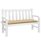 Tuinbankkussen voor frisse uitstraling en behoud van oorspronkelijke vorm - beige mix / 120 x 50 x 7 cm / 1