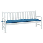 Tuinbankkussen voor frisse uitstraling en behoud van oorspronkelijke vorm - blauw mix / 180 x 50 x 7 cm / 1