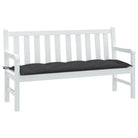 Tuinbankkussen voor frisse uitstraling en behoud van oorspronkelijke vorm - antraciet mix / 150 x 50 x 7 cm / 1