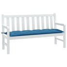 Tuinbankkussen voor frisse uitstraling en behoud van oorspronkelijke vorm - blauw mix / 150 x 50 x 7 cm / 1