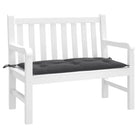 Tuinbankkussen voor frisse uitstraling en behoud van oorspronkelijke vorm - antraciet mix / 100 x 50 x 7 cm / 1