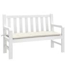Tuinbankkussen voor frisse uitstraling en behoud van oorspronkelijke vorm - crème mix / 120 x 50 x 7 cm / 1