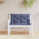 Tuinbankkussens van oxford stof voor een frisse uitstraling - Marineblauw / 100 x 50 x 7 cm / 2 - Stoelkussens