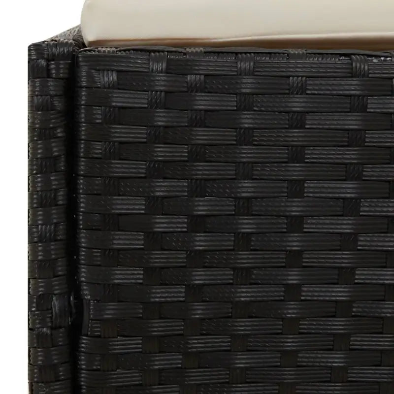 Tuinbedden ligbed met inklapbaar dak en crèmewit materiaal - Tuinbedden