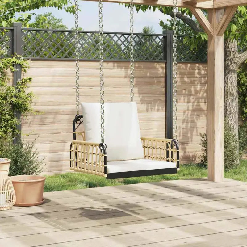 Tuinhoute met poly rattan voor een comfortabele zitervaring - Tuinbanken