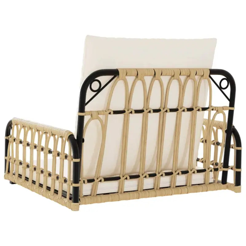 Tuinhoute met poly rattan voor een comfortabele zitervaring - Tuinbanken
