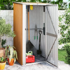 Tuinhuis van gegalvaniseerd staal met afsluitbare deur voor extra bescherming - Tuinhuizen