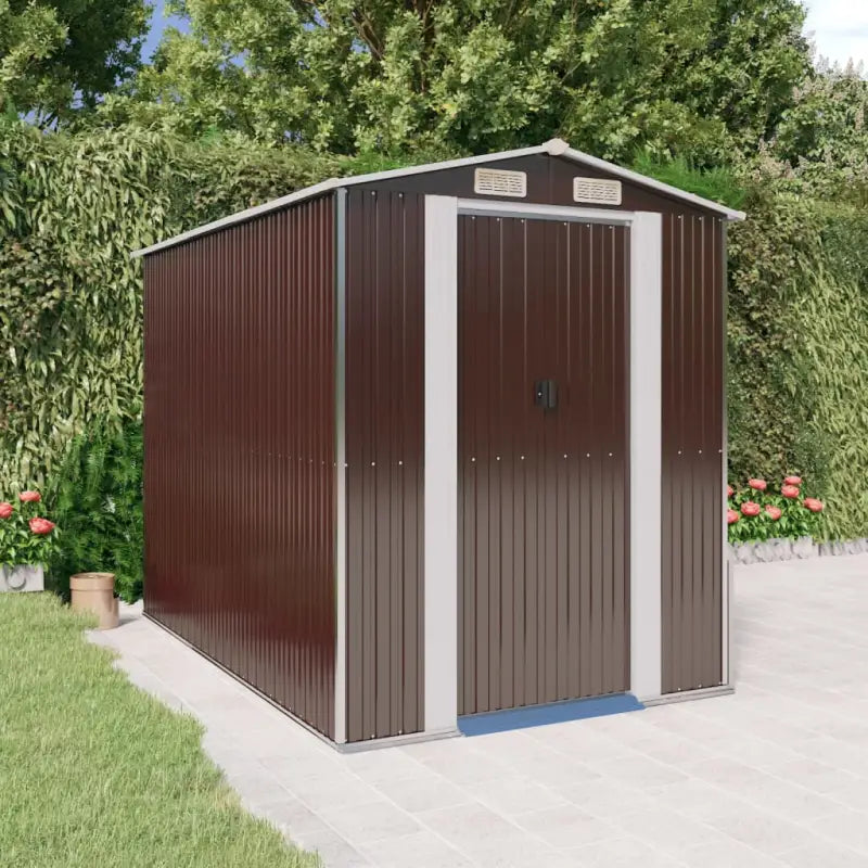 Tuinhuizen van gegalvaniseerd staal met praktische ventilatieopening - Tuinhuizen