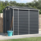 Tuinhuizen van gegalvaniseerd staal voor meer opslagruimte - Antraciet / 191 x 215 x 198 cm / 1 - Tuinhuizen