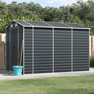 Tuinhuizen van gegalvaniseerd staal voor meer opslagruimte - Antraciet / 191 x 300 x 198 cm / 1 - Tuinhuizen