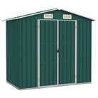 Tuinhuizen van gegalvaniseerd staal voor opslag en bescherming - Groen / 1 - Tuinhuizen