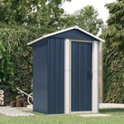 Tuinhuizen van gegalvaniseerd staal voor tuin en buitenopslag - Antraciet / 1 - Tuinhuizen