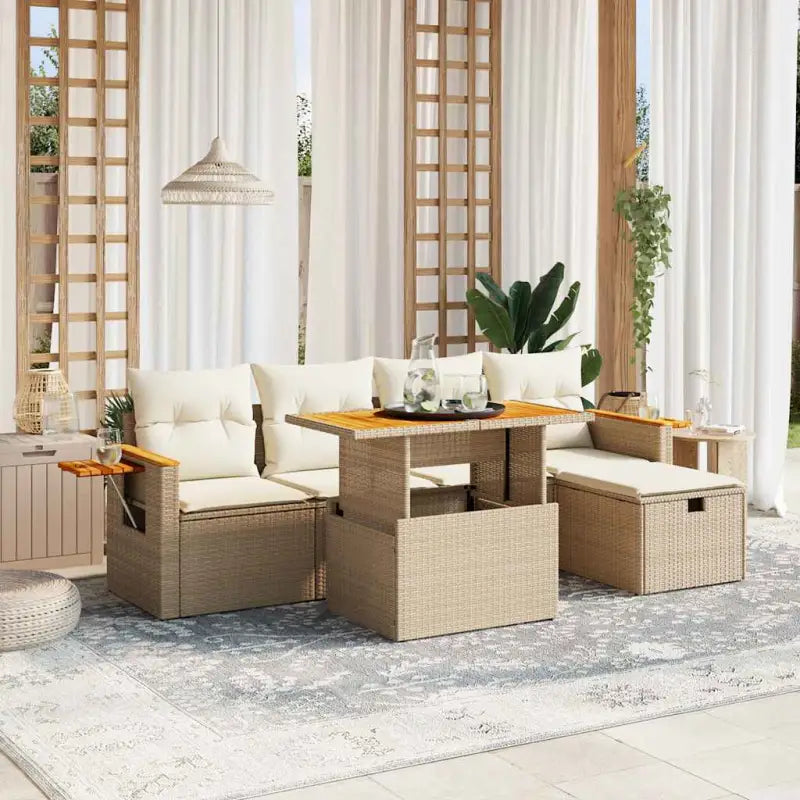 Tuininrichten met zwart materiaal en gepoedercoat staal afmetingen - beige en crèmekleurig / zonder opbergruimte
