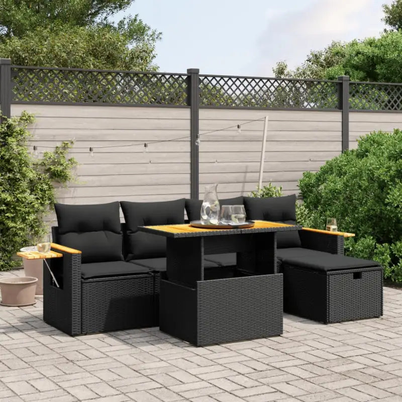 Tuininrichten met zwart materiaal en gepoedercoat staal afmetingen - Tuinsets