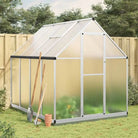 Tuinkas biedt stevige en weerbestendige bescherming voor planten - Zilver / 224 x 169 x 202 cm / 1 - Tuinkassen