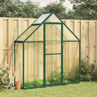 Tuinkas voor plantenbescherming met stevige aluminium frame voor landbouwinstallatie - Groen / 169 x 58 x 195 cm / 1