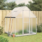 Tuinkas voor plantenbescherming met stevige aluminium frame voor landbouwinstallatie - Zilver / 169 x 169 x 202 cm / 1