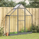 Tuinkas voor plantenbescherming met stevige aluminium frame voor landbouwinstallatie - Antraciet / 169 x 58 x 202 cm