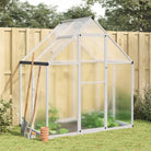 Tuinkas voor plantenbescherming met stevige aluminium frame voor landbouwinstallatie - Zilver / 169 x 114 x 195 cm / 1