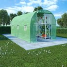 Tuinkassen met pe-mesh stof voor plantenbescherming en klimaatcontrole - 300 x 150 x 200 cm / 1 - Tuinkassen