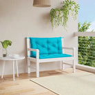 Tuinkussen oxford stof voor een frisse uitstraling en behoud van oorspronkelijke vorm - Turquoise / 100 cm / 2