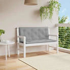 Tuinkussen oxford stof voor een frisse uitstraling en behoud van oorspronkelijke vorm - Grijs / 120 cm / 2