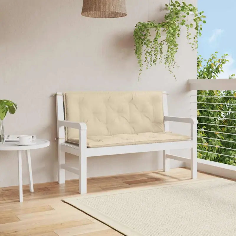 Tuinkussen oxford stof voor een frisse uitstraling en behoud van oorspronkelijke vorm - Beige / 120 cm / 2