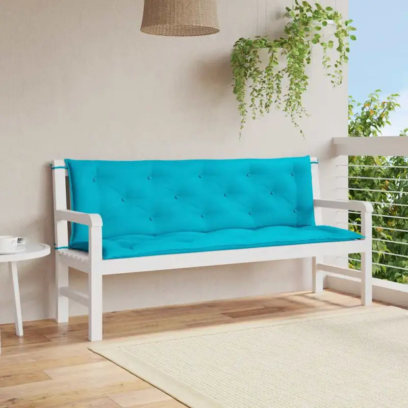 Tuinkussen oxford stof voor een frisse uitstraling en behoud van oorspronkelijke vorm - Turquoise / 150 cm / 2