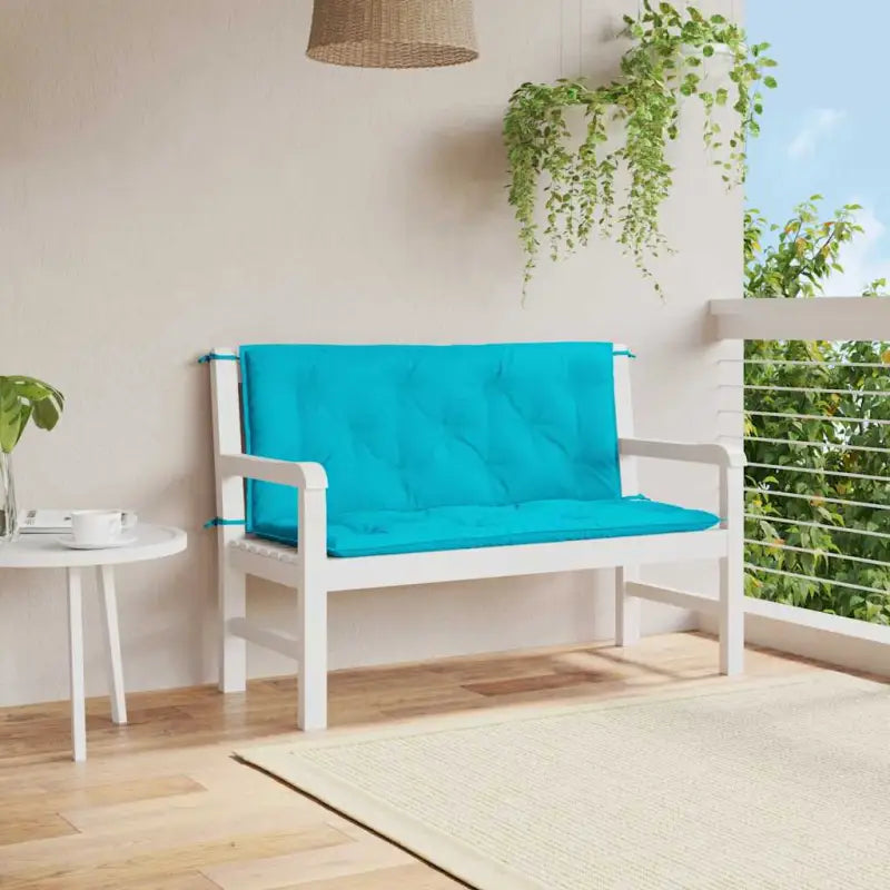 Tuinkussen oxford stof voor een frisse uitstraling en behoud van oorspronkelijke vorm - Turquoise / 120 cm / 2