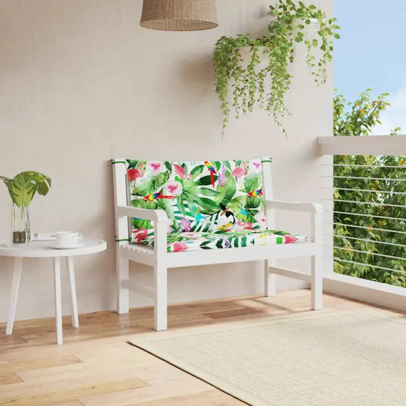 Tuinkussen oxford stof voor een frisse uitstraling en behoud van oorspronkelijke vorm - Multikleur / 100 cm / 2