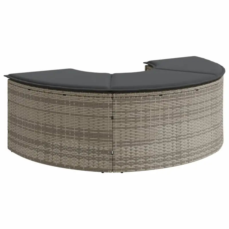 Tuinkussen van poly rattan voor een comfortabele zitervaring - Tuinpoefs
