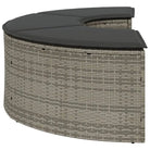 Tuinkussen van poly rattan voor een comfortabele zitervaring - Tuinpoefs