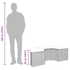 Tuinkussen van poly rattan voor een comfortabele zitervaring - Tuinpoefs