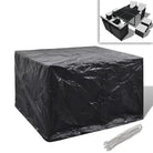 Tuinmeubelhoes voor 8-persoons rattan tuinsets met levering bevat - 113 x 113 x 73 cm / 1 - Tuinmeubelhoezen