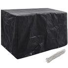 Tuinmeubelhoes voor 8-persoons rattan tuinsets met levering bevat - 140 x 70 x 90 cm / 1 - Tuinmeubelhoezen