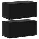 Tuinmeubelhoes voor 8-persoons rattan tuinsets met levering bevat - 160 x 80 x 75 cm / 2 - Tuinmeubelhoezen