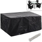 Tuinmeubelhoes voor 8-persoons rattan tuinsets met levering bevat - 180 x 140 x 90 cm / 1 - Tuinmeubelhoezen
