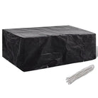 Tuinmeubelhoes voor 8-persoons rattan tuinsets met levering bevat - 200 x 160 x 70 cm / 1 - Tuinmeubelhoezen