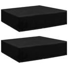 Tuinmeubelhoes voor 8-persoons rattan tuinsets met levering bevat - 200 x 200 x 70 cm / 2 - Tuinmeubelhoezen