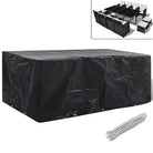 Tuinmeubelhoes voor 8-persoons rattan tuinsets met levering bevat - 229 x 113 x 73 cm / 1 - Tuinmeubelhoezen