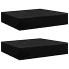 Tuinmeubelhoes voor 8-persoons rattan tuinsets met levering bevat - 250 x 250 x 70 cm / 2 - Tuinmeubelhoezen