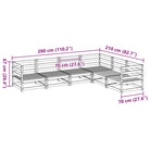 Tuinnsets met massief Douglas vurenhout voor comfortabele buitenruimte - Tuinsets