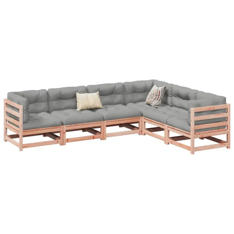 Tuinnsets met massief Douglas vurenhout voor comfortabele buitenruimte - Tuinsets