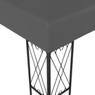 Tuinpaviljoen met decoratieve kruisvormige details voor stijl en schaduw - Partytenten & prieëlen